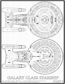 Galaxy Class Starship - I