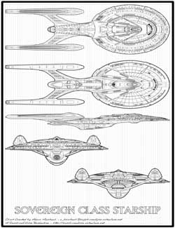 Sovereign Class Starship