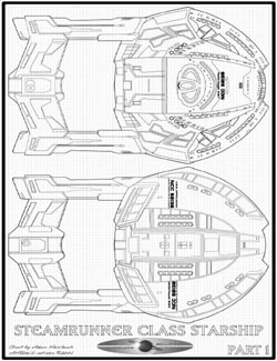 Steamrunner Class Starship - I