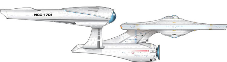 Star Trek New Enterprise Color Schematics