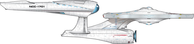Star Trek New Enterprise Color Schematics