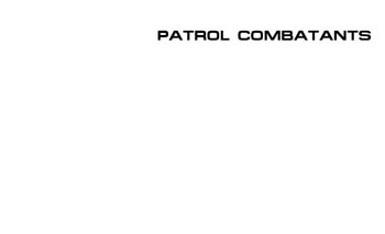 Ships of the Star Fleet: Volume Two: Patrol Combatants