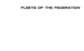 Ships of the Star Fleet: Volume Four: Star Fleet Operating Forces