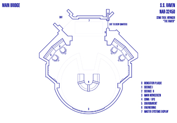 S.S. Raven NAR-32450 Bridge