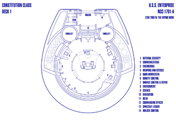 U.S.S. Enterprise NCC-1701-A Bridge (TVH)