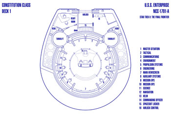 U.S.S. Enterprise NCC-1701-A Bridge (TFF)