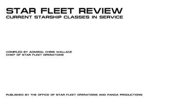 Starfleet Review: Current Starship Classes in Service