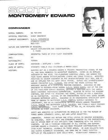 U.S.S. Enterprise Officer's Manual