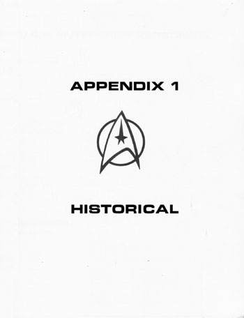 U.S.S. Enterprise Officer's Manual
