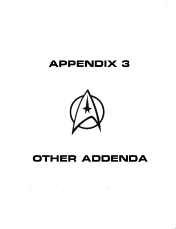 U.S.S. Enterprise Officer's Manual