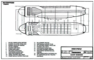 Ambassador Class Starship U.S.S. Enterprise NCC-1701-C
