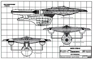 Ambassador Class Starship U.S.S. Enterprise NCC-1701-C
