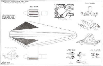 Space Cruiser 'Aurora' Tholian Space Vessel