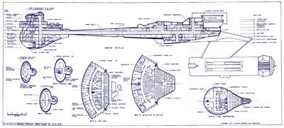 Klingon D7 Class Battle Cruiser