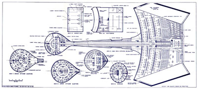 Klingon D7 Class Battle Cruiser