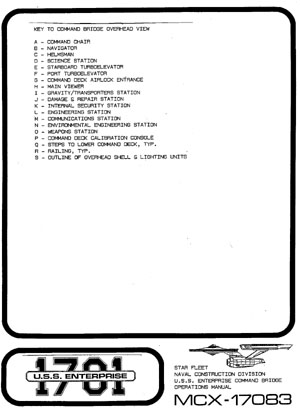 U.S.S. Enterprise NCC-1701 Command Bridge Operations Manual