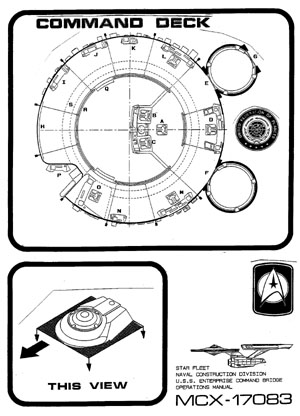 U.S.S. Enterprise NCC-1701 Command Bridge Operations Manual