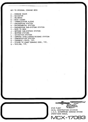 U.S.S. Enterprise NCC-1701 Command Bridge Operations Manual
