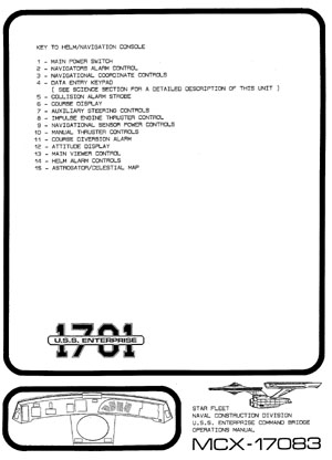U.S.S. Enterprise NCC-1701 Command Bridge Operations Manual