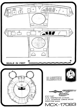 U.S.S. Enterprise NCC-1701 Command Bridge Operations Manual