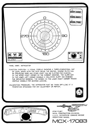 U.S.S. Enterprise NCC-1701 Command Bridge Operations Manual