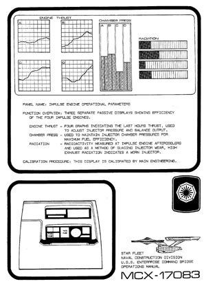 U.S.S. Enterprise NCC-1701 Command Bridge Operations Manual