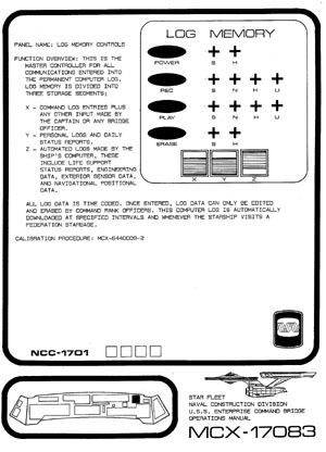 U.S.S. Enterprise NCC-1701 Command Bridge Operations Manual