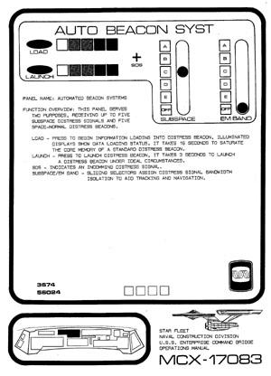 U.S.S. Enterprise NCC-1701 Command Bridge Operations Manual