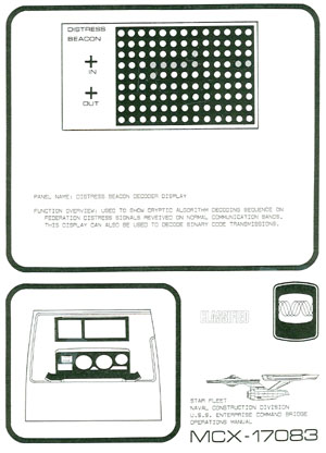 U.S.S. Enterprise NCC-1701 Command Bridge Operations Manual