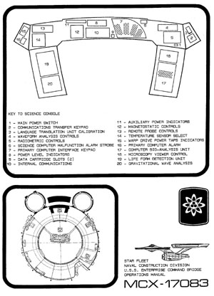 U.S.S. Enterprise NCC-1701 Command Bridge Operations Manual