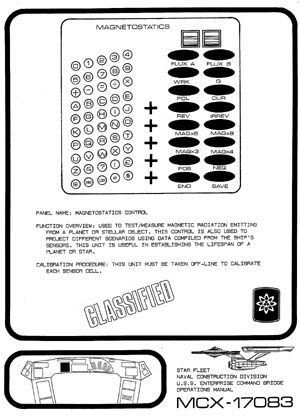 U.S.S. Enterprise NCC-1701 Command Bridge Operations Manual