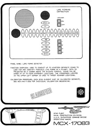 U.S.S. Enterprise NCC-1701 Command Bridge Operations Manual