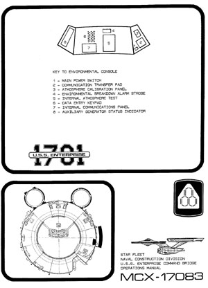 U.S.S. Enterprise NCC-1701 Command Bridge Operations Manual