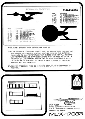 U.S.S. Enterprise NCC-1701 Command Bridge Operations Manual
