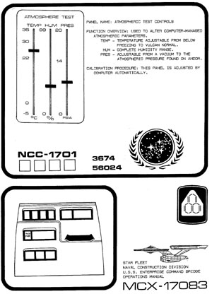 U.S.S. Enterprise NCC-1701 Command Bridge Operations Manual
