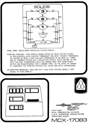 U.S.S. Enterprise NCC-1701 Command Bridge Operations Manual