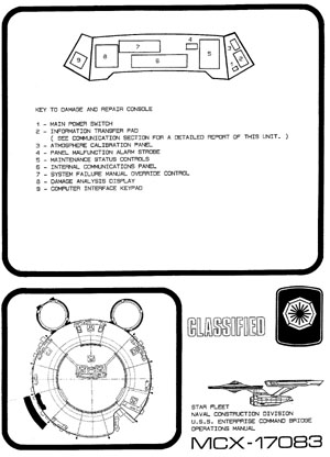 U.S.S. Enterprise NCC-1701 Command Bridge Operations Manual