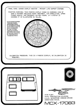 U.S.S. Enterprise NCC-1701 Command Bridge Operations Manual