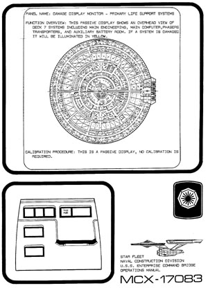 U.S.S. Enterprise NCC-1701 Command Bridge Operations Manual