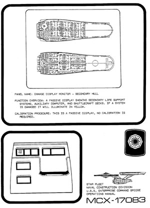 U.S.S. Enterprise NCC-1701 Command Bridge Operations Manual