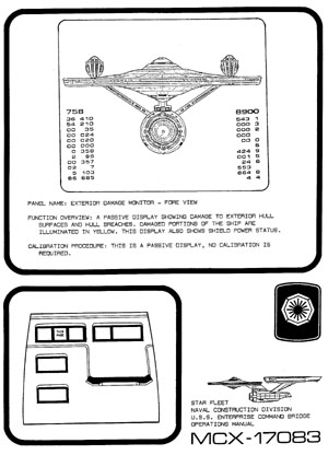 U.S.S. Enterprise NCC-1701 Command Bridge Operations Manual
