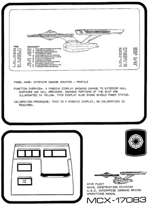 U.S.S. Enterprise NCC-1701 Command Bridge Operations Manual