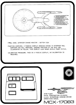 U.S.S. Enterprise NCC-1701 Command Bridge Operations Manual