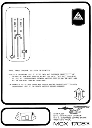 U.S.S. Enterprise NCC-1701 Command Bridge Operations Manual