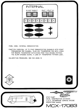 U.S.S. Enterprise NCC-1701 Command Bridge Operations Manual
