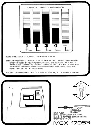 U.S.S. Enterprise NCC-1701 Command Bridge Operations Manual