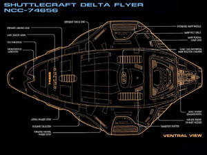 Shuttlecraft Delta Flyer