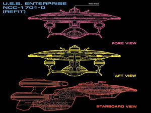 U.S.S. Enterprise NCC-1701-D Refit