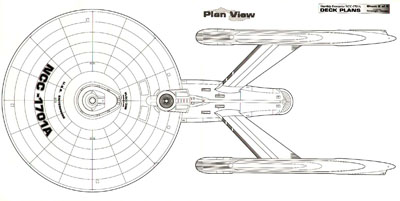 U.S.S Enterprise NCC-1701A Deck Plans