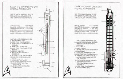Federation Starship U.S.S. Enterprise Constitution Class Naval Construction Contract #1701